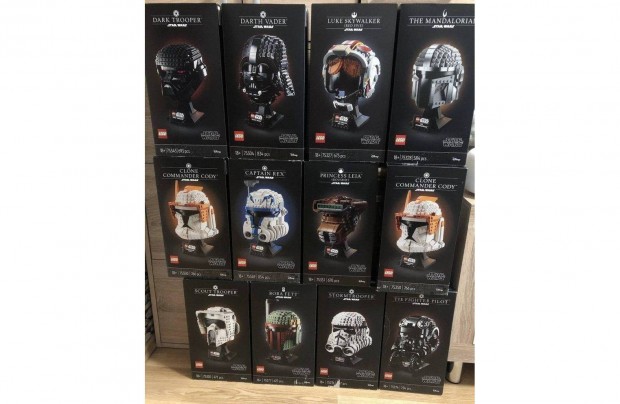 Lego star wars All Helmets egyben elad!