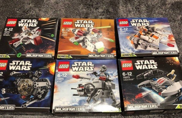 Lego star wars microfighters csomag egyben elad!