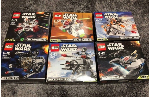 Lego star wars microfighters csomag egyben elad!