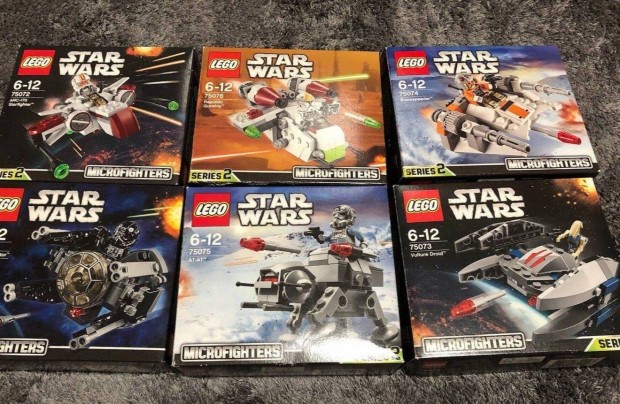 Lego star wars microfighters csomag egyben elad!