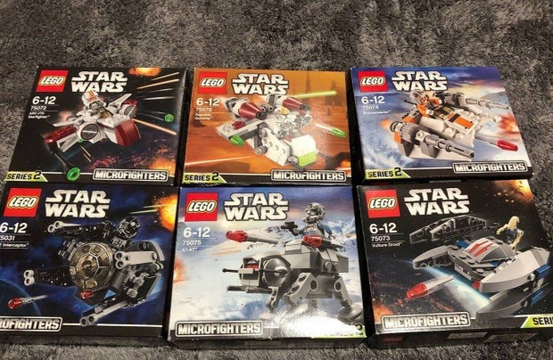 Lego star wars microfighters csomag egyben elad!