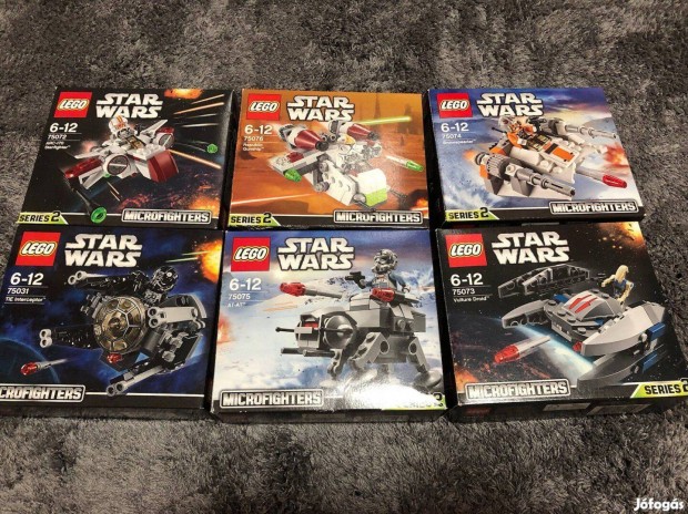 Lego star wars microfighters csomag egyben elad!