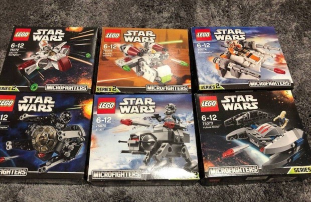 Lego star wars microfighters csomag egyben elad!