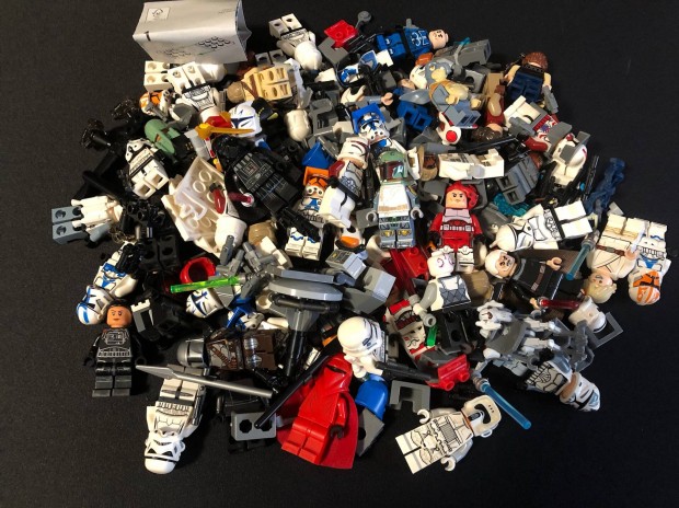 Lego star wars minifigs csomag egyben elad!