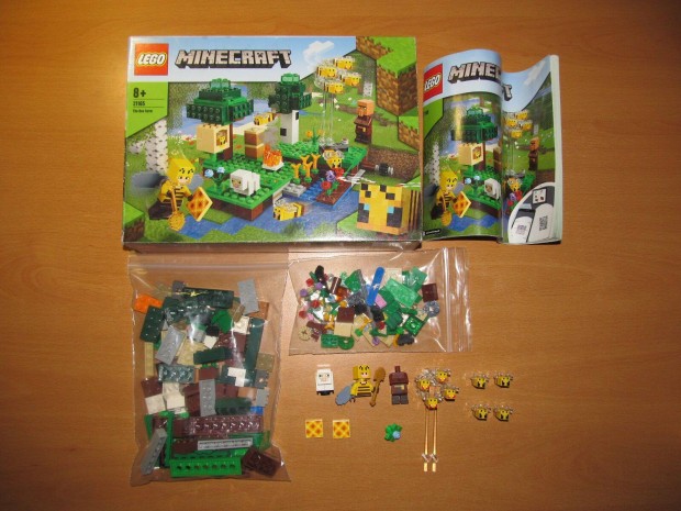 Lego szett: Minecraft 21165 - mhfarm, hinyos