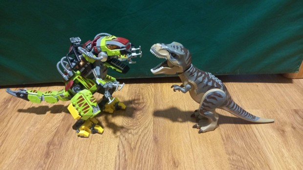 Lego t-rex vs robot t-rex jurassic world elad