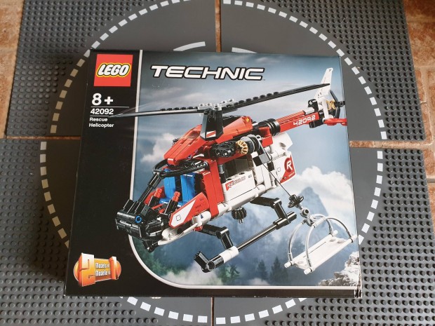Lego technic 42092 menthelikopter, j, Gyereknap