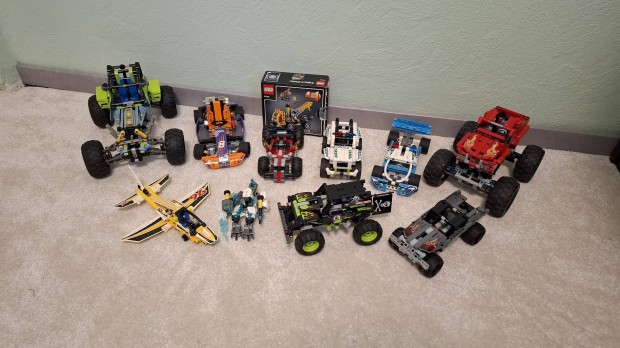 Lego technic aut�k, rep�l�k �s buggyk