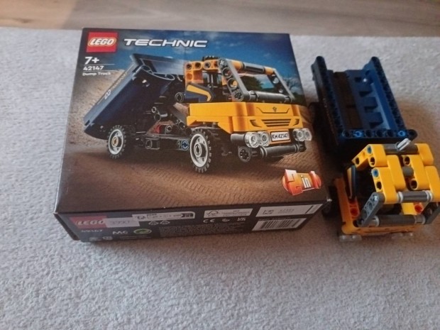 Lego technic kamion dobozzal leirssal hibtlan