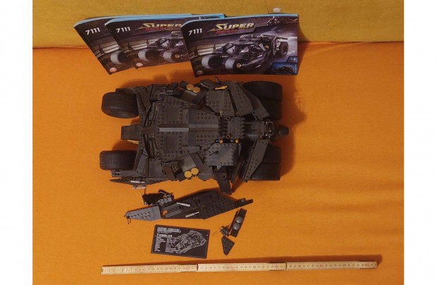 Lego utngyrtott Batman Batmobil The Tumbler Super Hero 7111