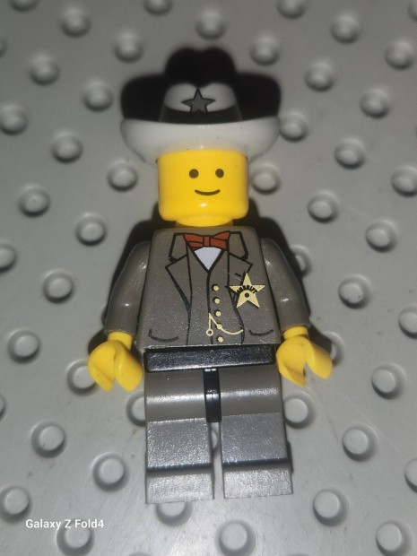 Lego western sheriff minifigura 