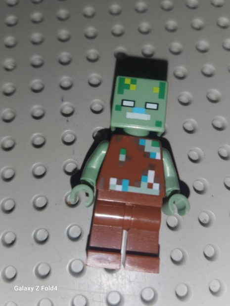 Lego zld barna minecraft figura 