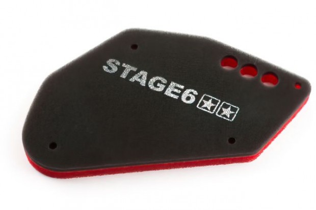 Légszűrő habbetét Stage6 két rétegű Derbi Senda