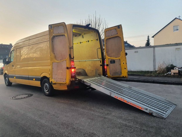 Lehajtható Rámpa - 750 Kg terhelés! Sprinter Crafter Vito Iveco Ducato