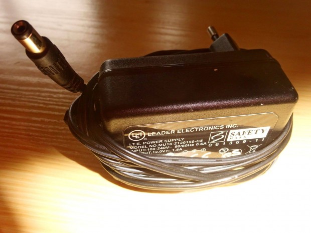 Lei MU18-2120150-C5 AC Adapter 12V 1.5A
