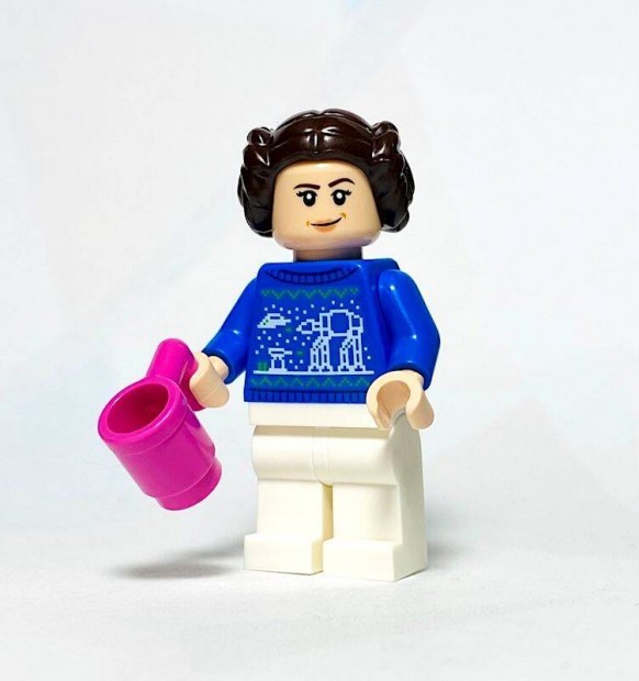 Leia hercegn Eredeti LEGO minifigura - Star Wars 75395 Advent - j