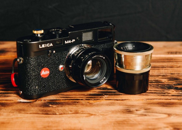 Leica M4-P filmes fnykpezgp objektvekkel