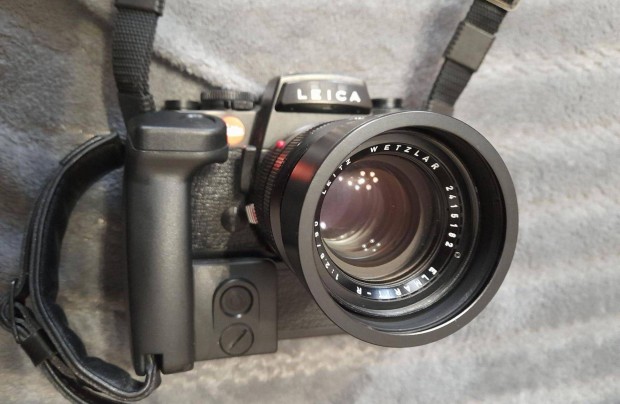 Leica R 4, váz, objektív, winder, grip egyben eladó