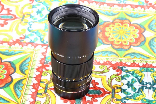 Leica R Elmarit 2.8 180mm 3cam Leitz objektív