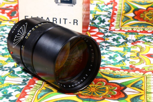 Leica R Elmarit 2.8 180mm leitz objektív