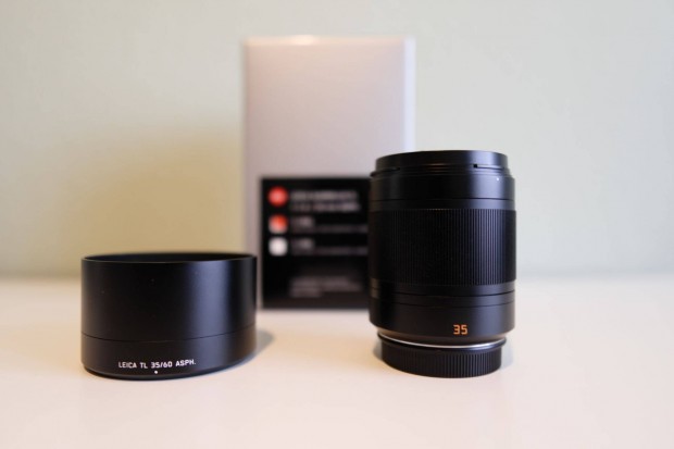 Leica Summilux-TL 35mm 1.4 ASPH. fekete objektív L mount