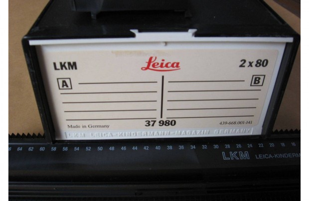 Leica diatrol doboz 2 db 80-as trral LKM