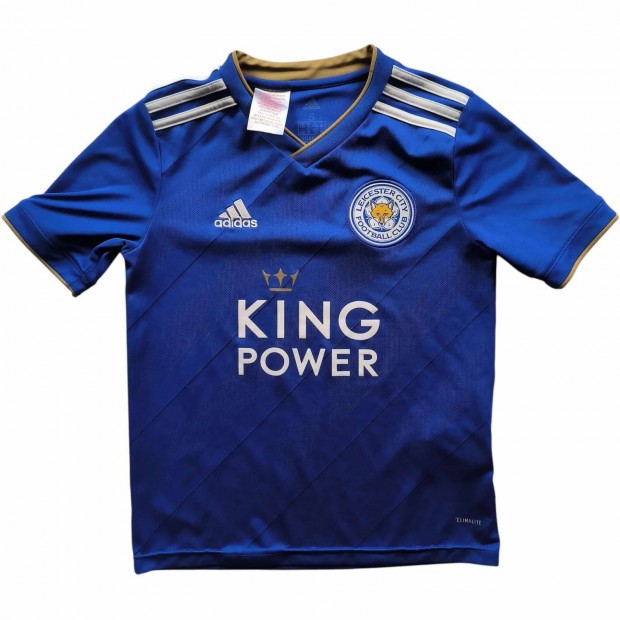 Leicester City 2018-19 Adidas hazai foci mez gyerek S-es