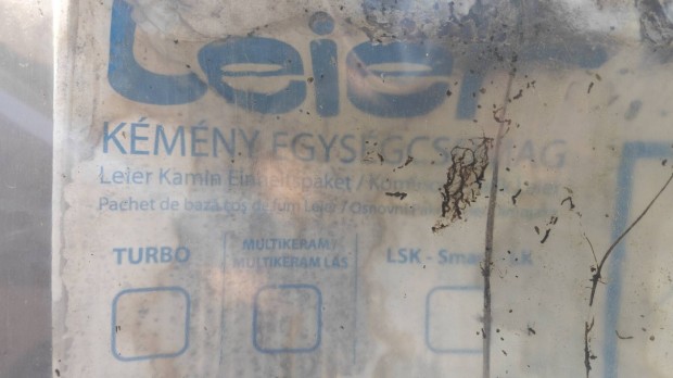 Leier lsk kémény komplett új raklapok 8fm