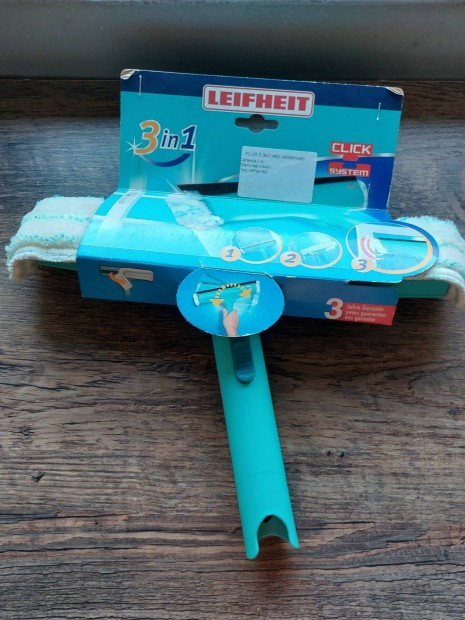 Leifheit nyl 2 db + ablaktisztt . 1 db