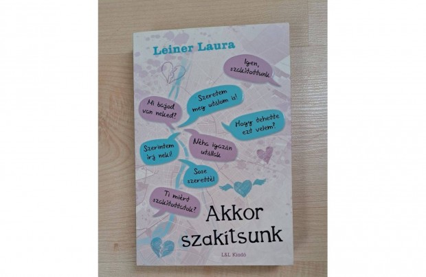 Leiner Laura: Akkor szaktsunk, Bbel