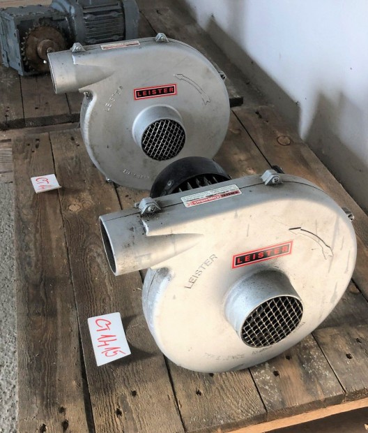 Leister hőálló centrifugál ventilátor 240m3/h 200 °C max