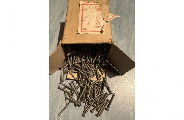 Lemezcsavar lencsefej� s�llyesztett lemezcsavar horganyzott (CSIV)