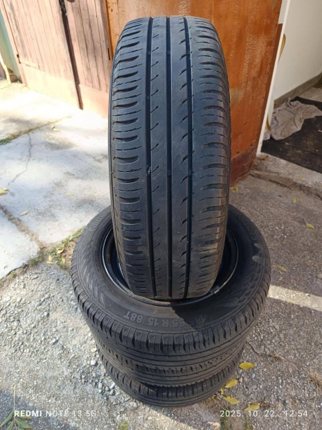 Lemezfelni 4x100 r15 4db nyri gumival elad