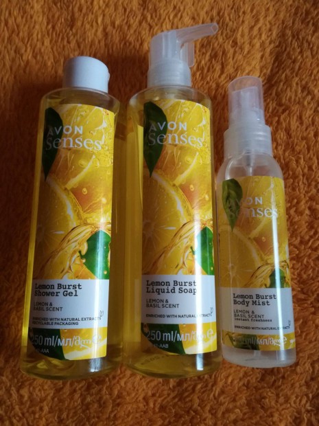 Lemon Burst szett,tusfrd,szappan,testpermet!/72