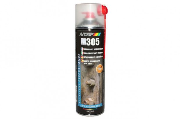 Lengéscsillapító olaj rozsdaeltávolító -30° Motip 500ml (spray)