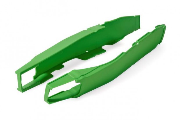 Lengőkarvédő Polisport zöld Kawasaki KXF 450