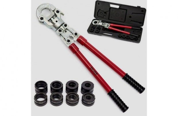 Lengyel gy�rtm�ny� k�zi cs�pr�s, k�zi press 8 db U �s TH fejjel !