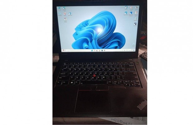 Lenoovo Laptop, Thinkpad T470, Win 11, gyri adapter