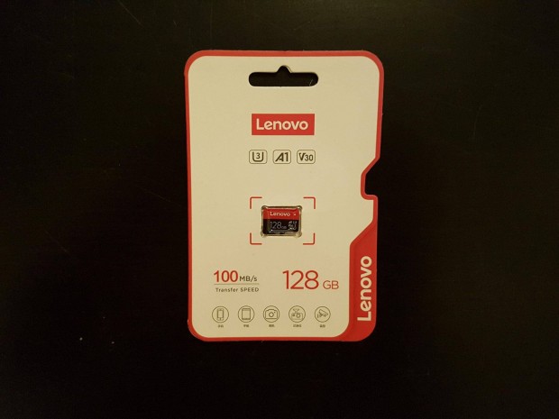 Lenovo 128 GB Microsd krtya 50/90MB/s elad