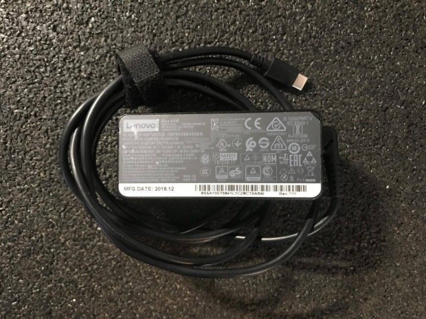 Lenovo 20V 2.25A laptop tlt 45W, USB-C, Adlx45Ylc3A