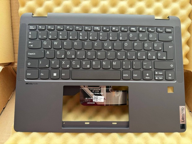 Lenovo Flex 5-14IAU7 magyar billentyzet komplett palmrest 5CB1H79927