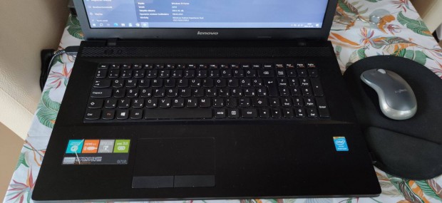Lenovo G710 17,3"-os laptop jszer