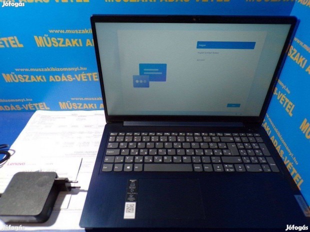 Lenovo Ideapad 3 15ADA6 laptop 2025.01.-h ig Gyri Garancival!