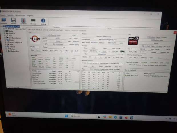 Lenovo Ideapad 3-Ryzen5