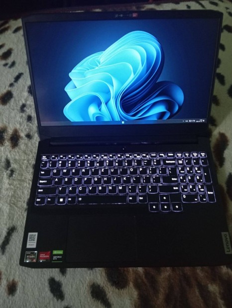 Lenovo Ideapad Gaming 3 15ACH6 - Garanciával. WIN11 Home