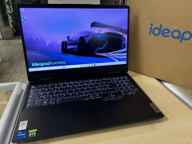 Lenovo Ideapad Gaming Laptop i5-12450H Rtx3050Ti Garancilis