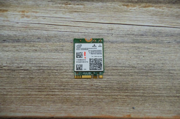 Lenovo Intel Dual Band 6235 Wifi kártya + Bluetooth 4.0 04W3798