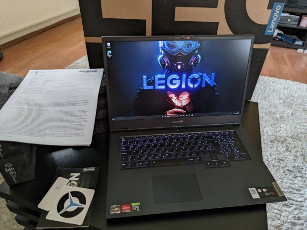 Lenovo Legion 2026-ig Garis Gamer Laptop 17.3" 144hz Ryzen 7 Rtx 3070