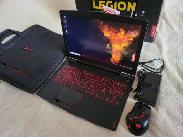 Lenovo Legion Y520 gamer laptop i7 7700HQ, 1050Ti 4GB, 16GB RAM