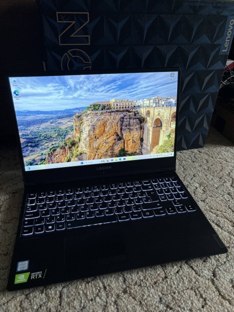 Lenovo Legion Y540 Gamer Laptop Rtx2060 8/16GB RAM 144Hz Kijelz